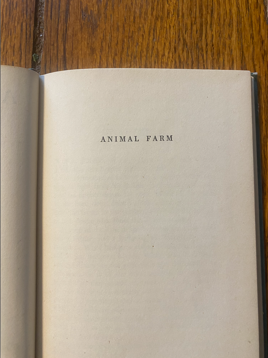 Animal Farm - George Orwell (First US Edition) 1946